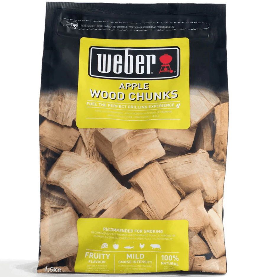 Weber Houtblokjes 1,5 Kg Apple