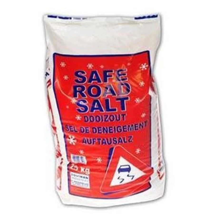 DOOIZOUT 25 KG EURASALT, STROOIZOUT SAFE ROAD SALT