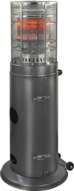 Rainbow Terrasverwarmer Lounge Zwart 11Kw - Op Gas