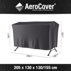 Platinum Aerocover Afdekhoes Voor Schommelzetel 205x130x130/155cm - Ademende Stof