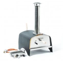 OHP Pizza Oven Ventura Speziale Hybride Zwart/Zilver