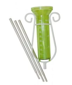 NATURE Pluvius Regenmeter 110 Cm 40 Ml Inclusief Koppelbare Steel