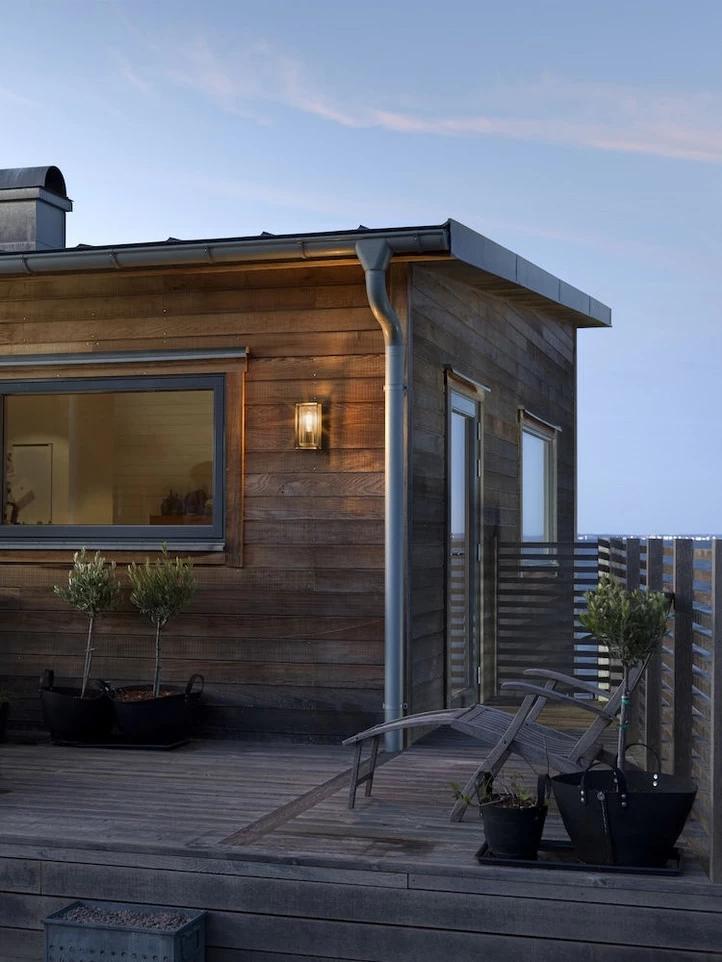 Konstsmide Brindisi Wandlamp Flush Zwart Gelakt Aluminium - Afbeelding 5