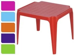 Progarden Kindertafel 57x52cm StapelbaarAssortiment Kleuren