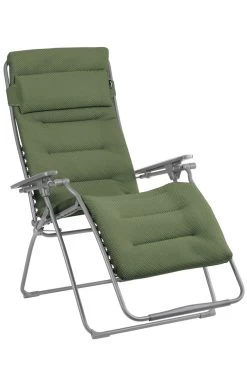 Lafuma Relax Futura XL Be Comfort Olive Traploos Verstelbaar