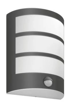 Philips Python Wandlamp Met Sensor Antraciet - 1x E27 Socket