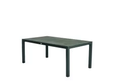 Tierra Outdoor Briga Tuintafel 180x100cm Charcoal Frame Met Trespa Tafelblad
