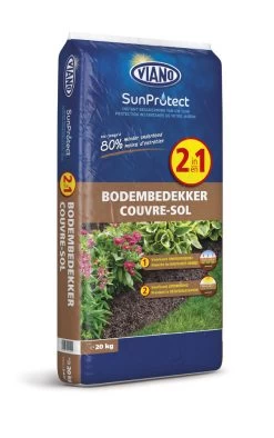 VIANO SunProtect 2-in-1 30 L Voorkomt Verdamping En Onkruidgroei