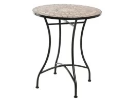 Bistrotafel Andorra IJzer Outdoor 60x71 Cm - Mosaic - Bruin