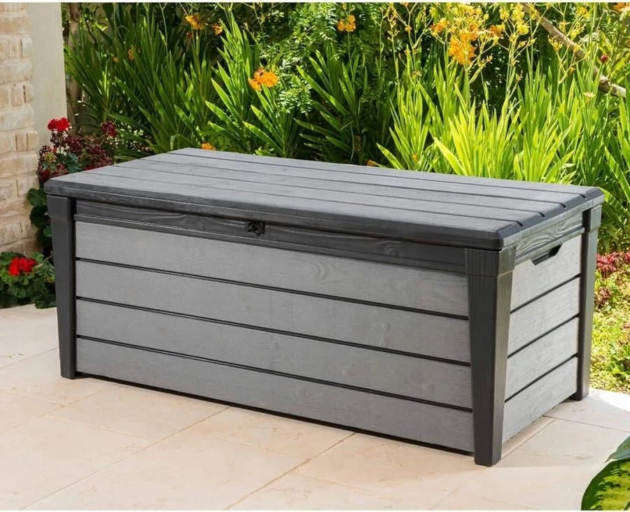 Keter Brushwood Opbergbox 455 Liter Antraciet - Afbeelding 2
