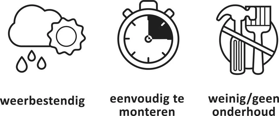 Keter Brushwood Opbergbox 455 Liter Antraciet - Afbeelding 4