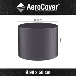 Platinum Aerocover Afdekhoes Voor Vuurtafel Diameter 98cm - Hoogte 50cm