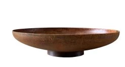 OUTR Junio Vuurschaal 100 Staal Licht Geroest