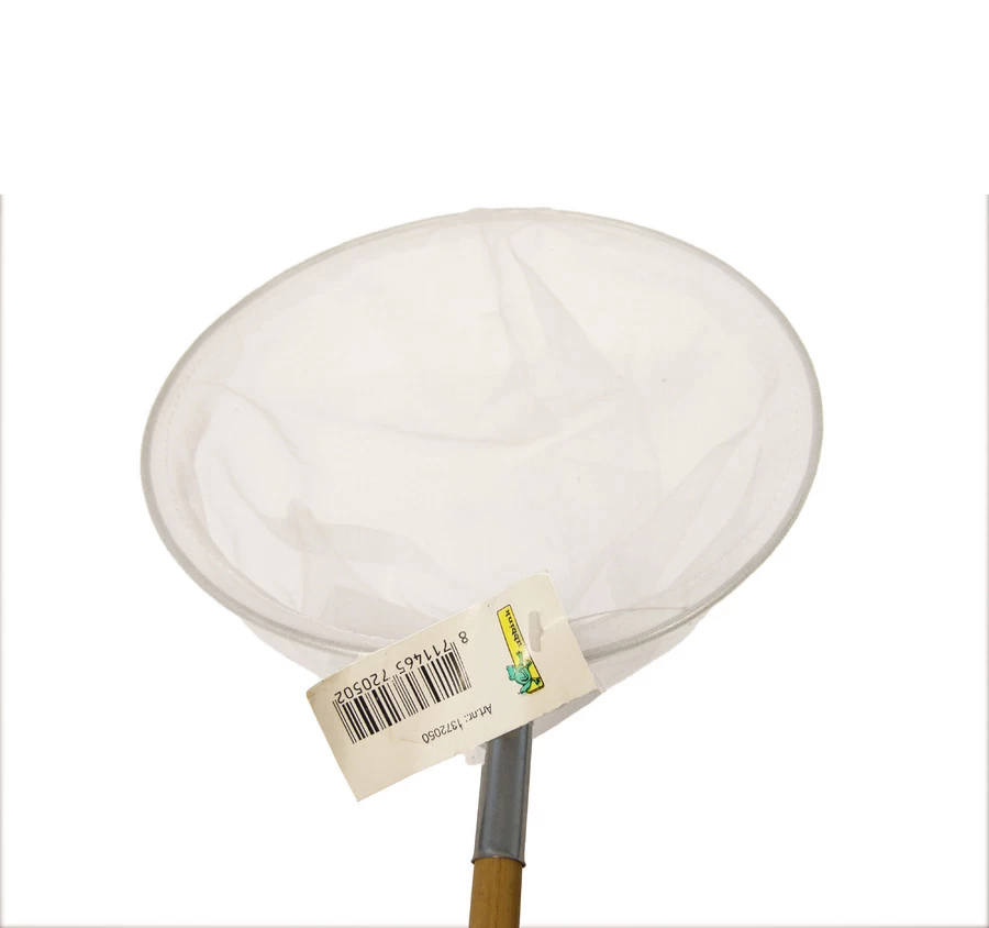 Ubbink Schepnet Met Bamboesteel 150 Cm - Wit - Fijnmazig - Afbeelding 3