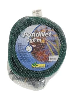 Ubbink Vijverafdeknet 3x6 M Met 10 Bevestigingshaken