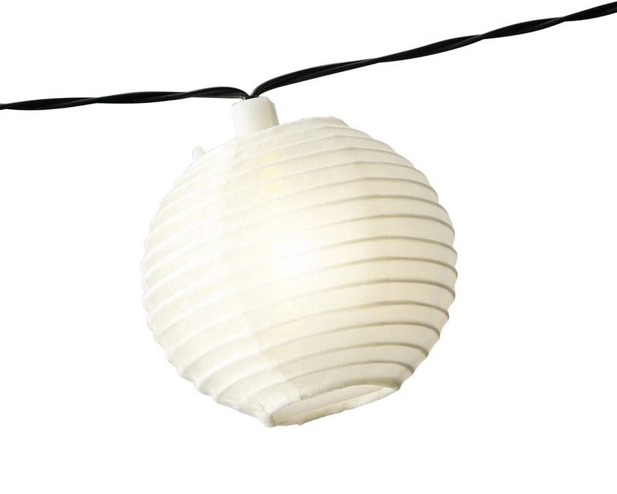 Lumineo LED Solar Strengverlichting 450 Cm Warm Wit - 10 Lights - Afbeelding 4