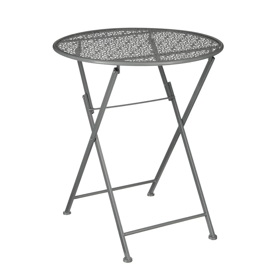 Mica Bistrotafel Thalia Donkergrijs 60x70 Cm